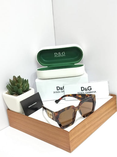 Oversized Square Tortoiseshell Sunglasses - Bold Retro Thick Frame Shades