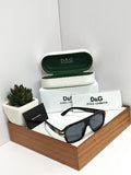 Flat Top Shield Aviator Sunglasses - Bold Geometric Straight Brow Shades