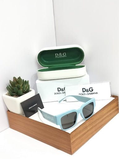 Chunky Square Sunglasses with Wide Block Letter Temples - Bold Retro Shades - Hypeculture