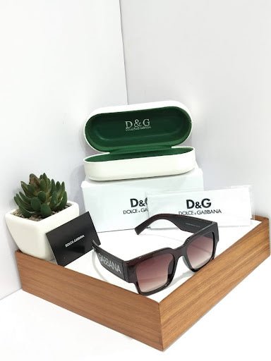Chunky Square Sunglasses with Wide Block Letter Temples - Bold Retro Shades - Hypeculture