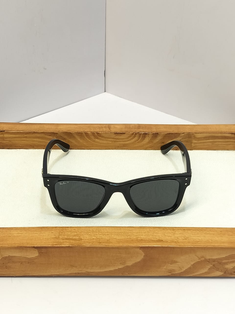 Translucent Square Wayfarer Sunglasses - Crystal Amber Retro Shades - HypeCulture