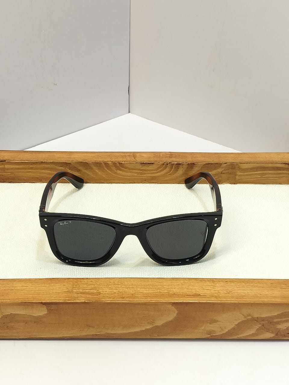 Translucent Square Wayfarer Sunglasses - Crystal Amber Retro Shades - HypeCulture
